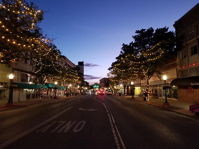 Trinidad, CO Main Street at Night