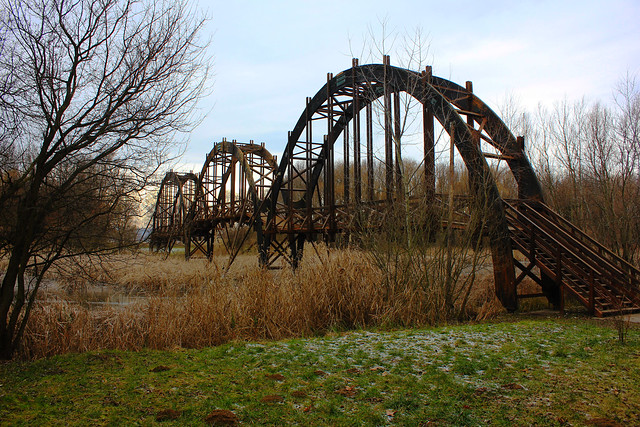 🇭🇺 Bridge in the park / Мост в парка