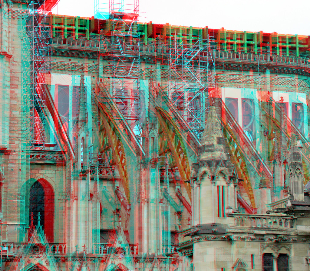 restoration Notre-Dame Paris 3D