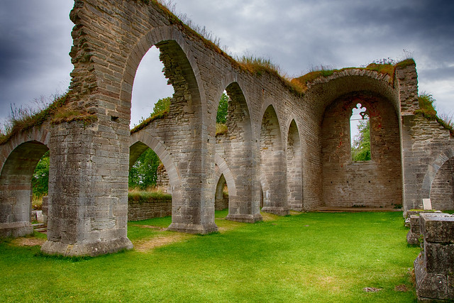 Alvastra convent ruins