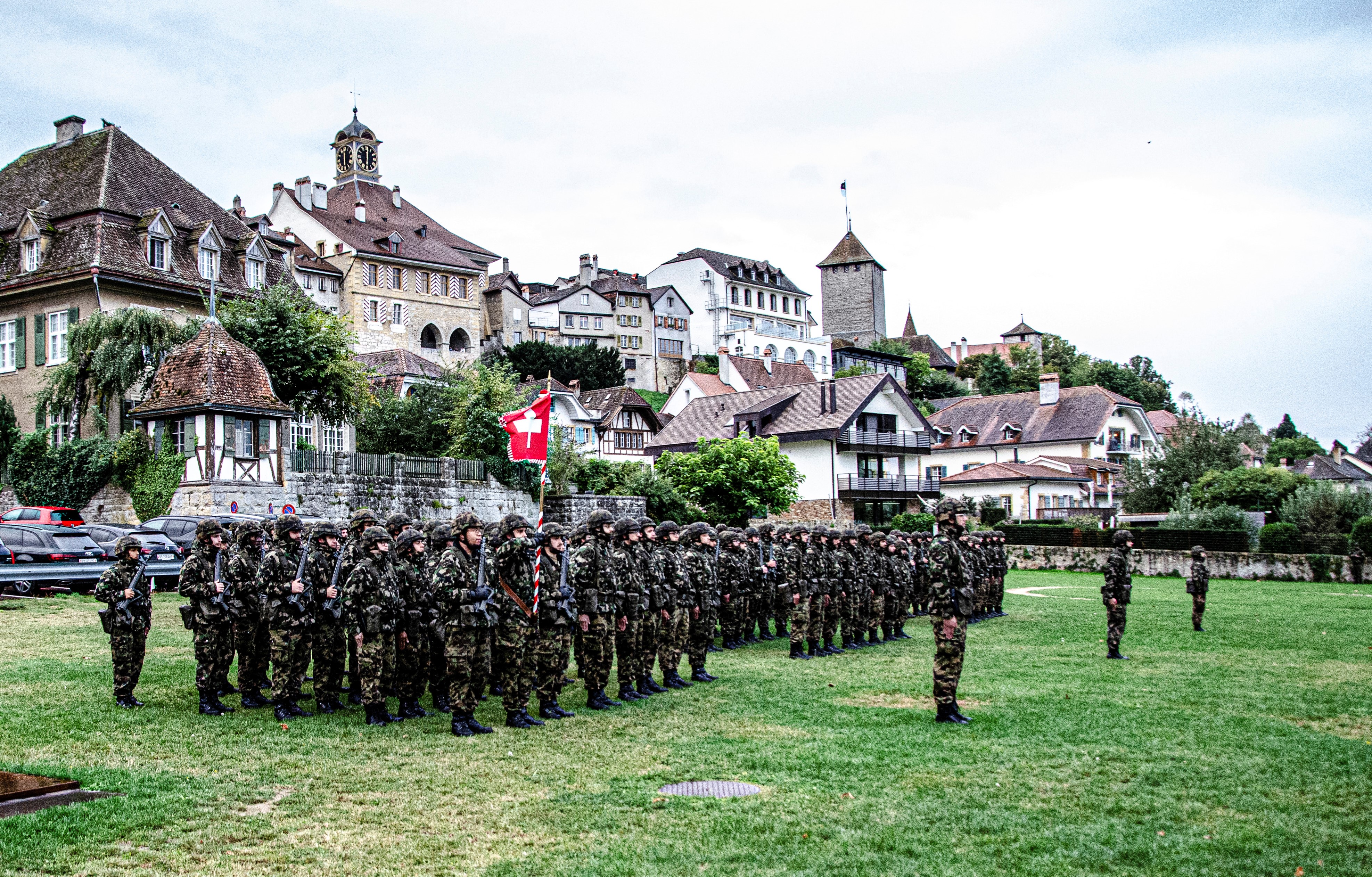 Fahnenübernahme Schweizer Armee 24.9.2019