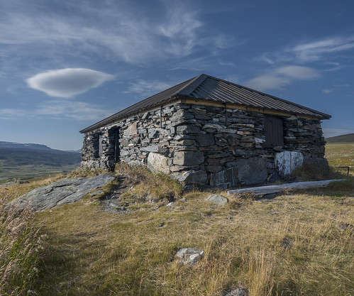 sweden sarek alggavagge chapel