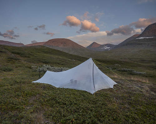 sarek alggavagge yama tarp wild camping sweden cirruform def cuben mountain gear