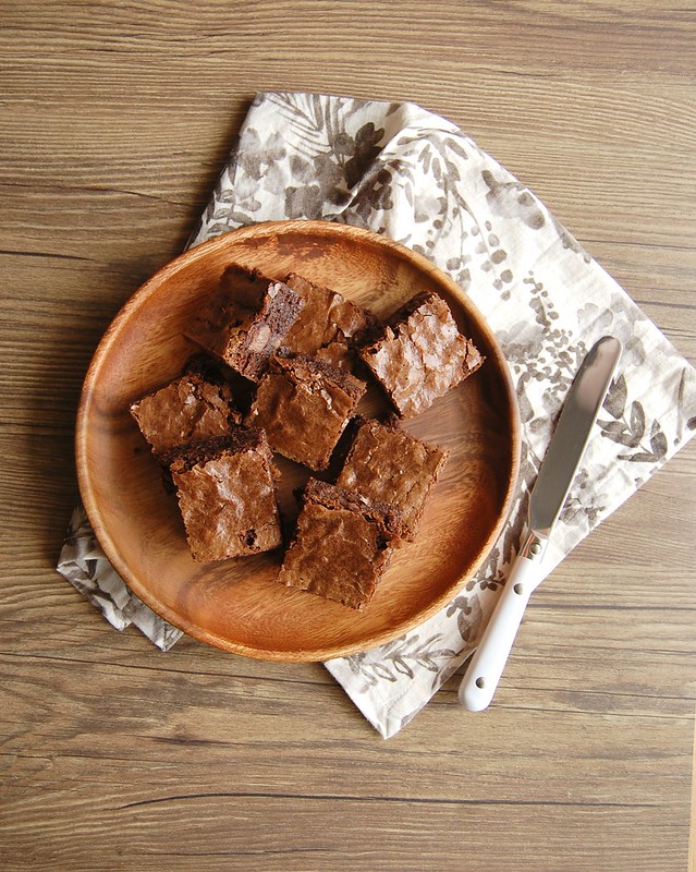 Brownies com avelã e chocolate ao leite