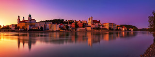 Passau Sunset Panorama