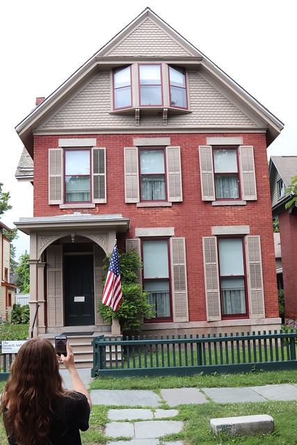 The house where Susan B. Anthony final home