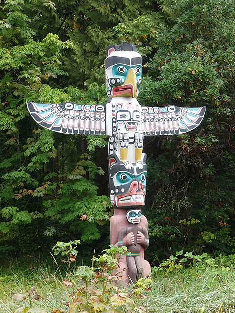 Thunderbird House Post Totem Pole | stanleyparkvan.com/stanl… | Flickr