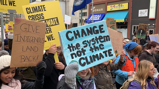 Climate Strike and March - Edmonton - September 27, 2019