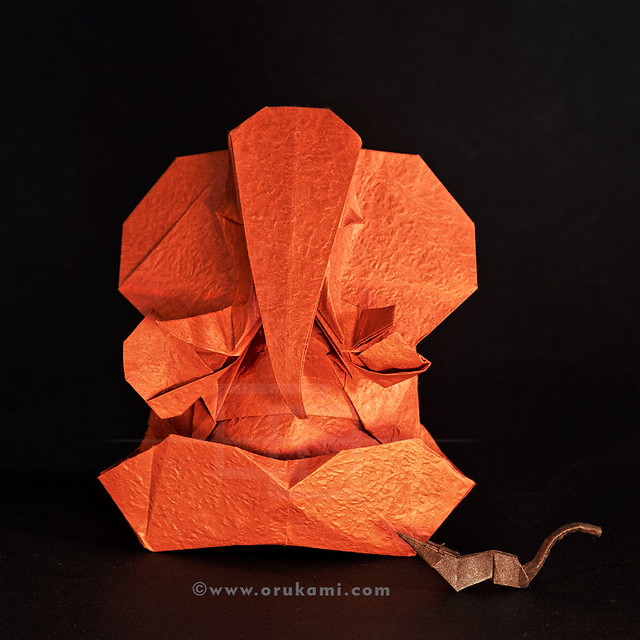 Origami Ganesha by Himanshu