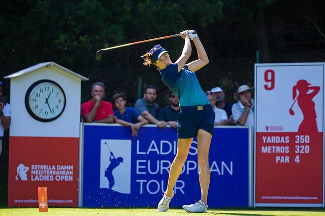Laura Fuenfstueck of Germany during the final round