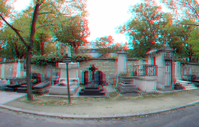 Cemetery Montparnasse Paris 3D GoPro