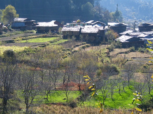 Village, Kulu Valley, India