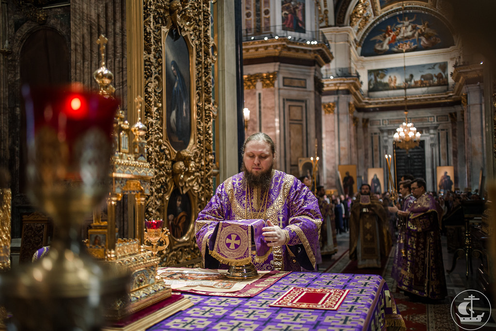 29 сентября 2019, Литургия в Исаакиевском соборе / 29 September 2019, Divine Liturgy in the Saint Isaac's Cathedral