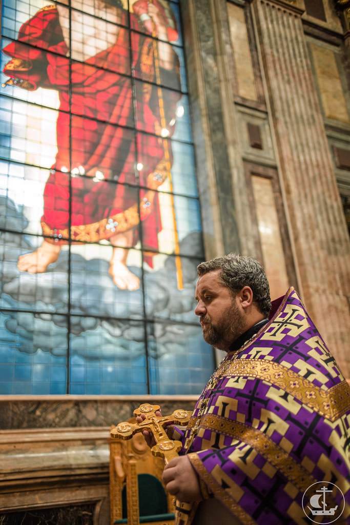 29 сентября 2019, Литургия в Исаакиевском соборе / 29 September 2019, Divine Liturgy in the Saint Isaac's Cathedral