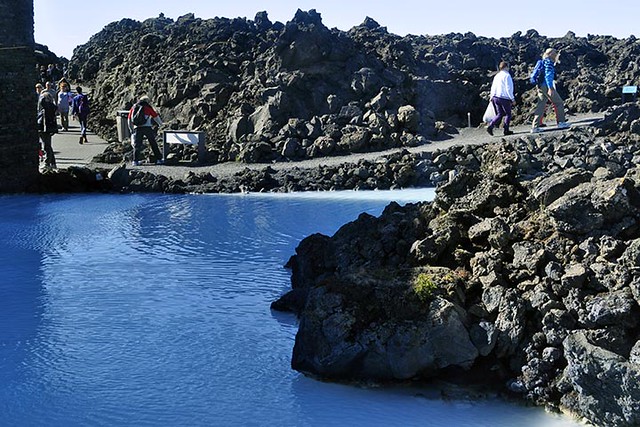 First Glimpse of the Blue Lagoon