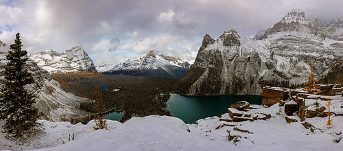 mountains rockies bc canada landscape mountain lakes lake winter snow hike nature