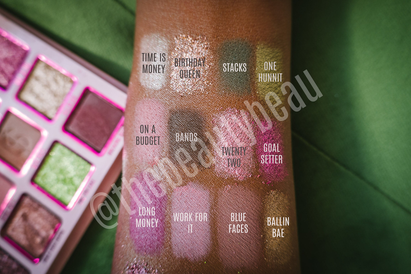 Kylie you're $0 money baby review with swatches dark skin