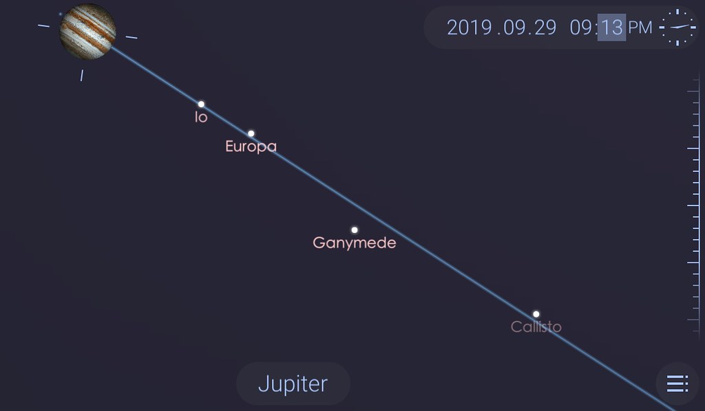 Star Walk 2, Jupiter, 9-29-2019