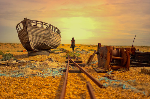 dungeness kent uk andreapucci fishing boat beach