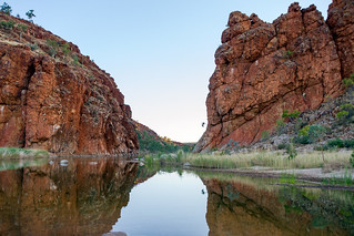 West MacDonnell Ranges: Glen Helen - time to reflect