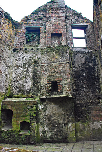 The ruins of Charles Fort in Kinsale, Ireland