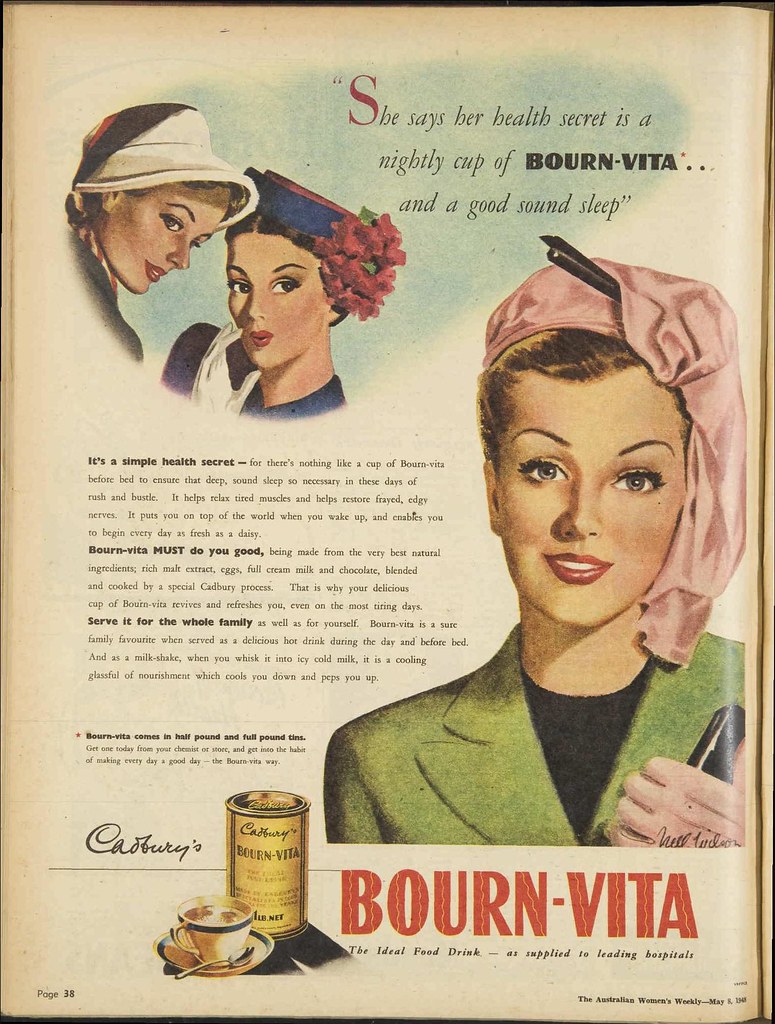 1948 advertisement for Bourn-Vita