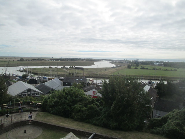 view from Ypres Tower , Rye, East Sussex