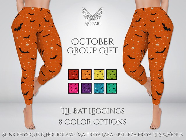 [Ari-Pari] 'Lil Bat Leggings - October Group Gift