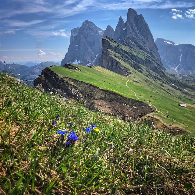 Summer day in the Dolomites