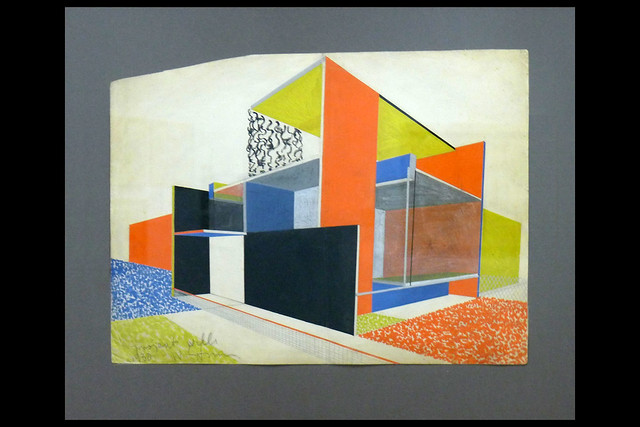 design sketch villa julian przybos 01 1930 strzeminski w (gemeentemuseum den haag 2019)