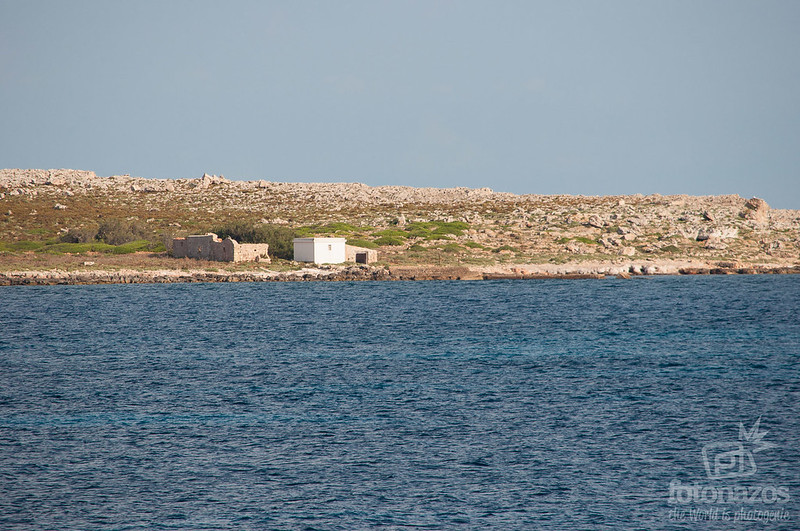 Faro de la Isla del Aire en Menorca