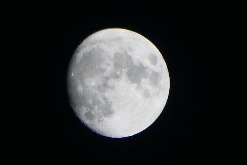 moon satellite craters orbit night sky