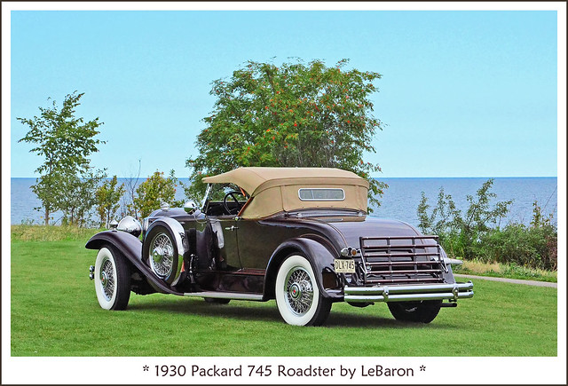 1930 Packard 745 Roadster by LeBaron