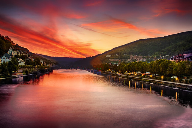 Heidelberg am frühen Morgen