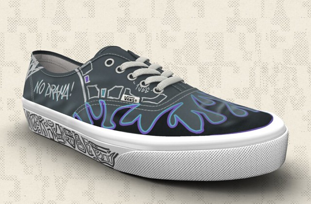 HEY GUYS I PARTICPATED TO VANS CUSTOM CONTEST