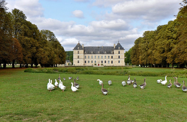 Château d'Ancy-le-Franc (Yonne) - Jeu de l'oie