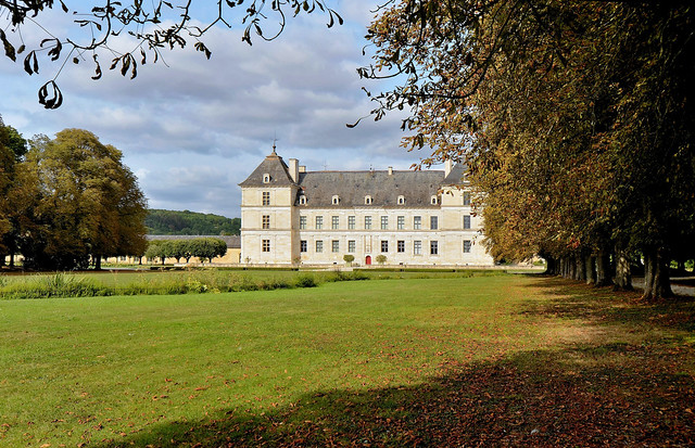 Château d'Ancy-le-Franc (Yonne) - Parc coté sud