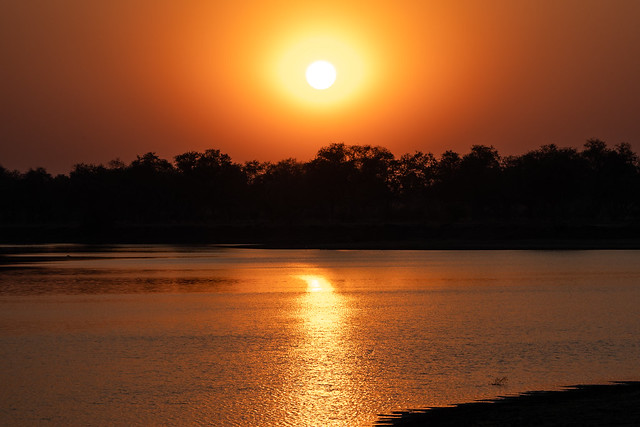 Sunset Luangwa River