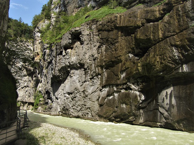 Aare Gorge: a Spectacular Alpine River Gorge