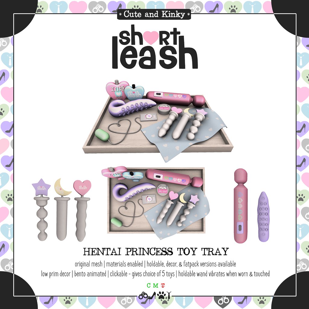 .:Short Leash:. Hentai Princess Toy Tray