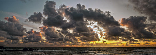 panorama uk england cornwall bude sunset sonnenuntergang meer ocean beach strand cornishsunset clouds wolken sonne sun summerleazebeach flexbury southwestcoast ngc