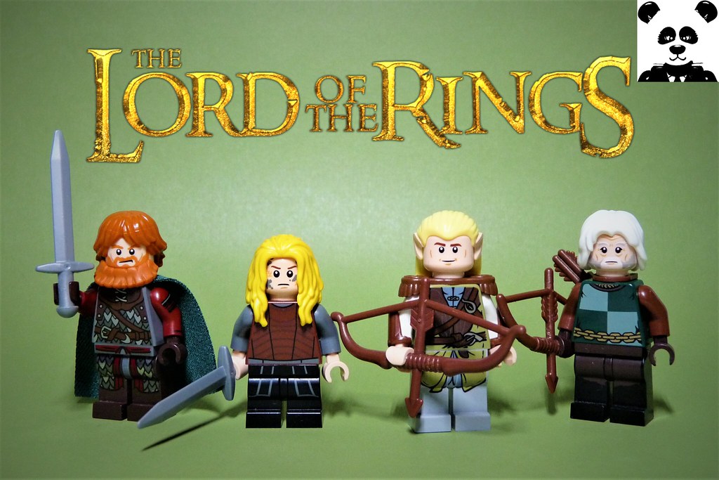 LEGO® Lord of the Rings™ FRODO BAGGINS /& SAMWISE as ORCS Custom Hobbit Figures