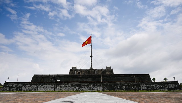 Imperial City Flag Tower in Hue