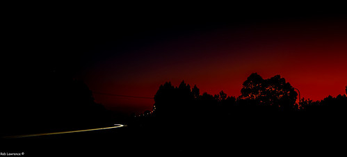 Sunset hanging around as long as Possible ... by Rab .,