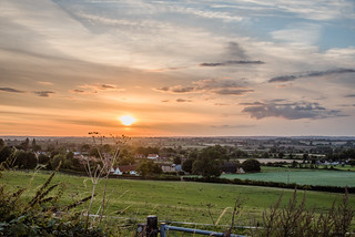 Sunset View North from Edington I