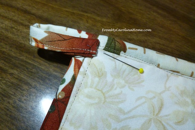 Sewing Hot Pads at FromMyCarolinaHome.com