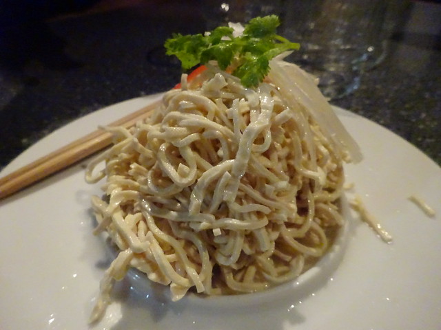 Shredded tofu @ChongQingFu Restaurant, Tokyo