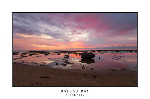 Good morning Bateau Bay sunrise