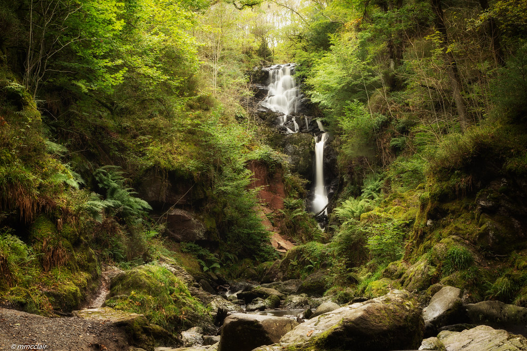 Aberfoyle Waterfall | Aberfoyle, Scotland. Just before Autum ...