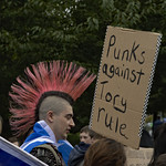 Punks against Tory rule